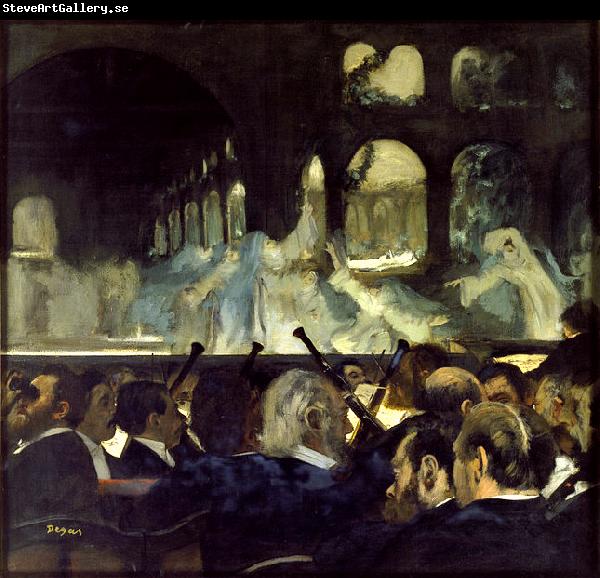 Edgar Degas The Ballet Scene from Meyerbeer's Opera